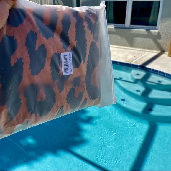 Nivina Lounge Chair Towel Beach Cover brand new in original packaging: leopard - Picture 8 of 9